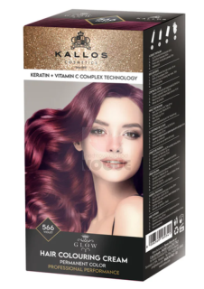 Kallos Glow farba na vlasy fialová 566