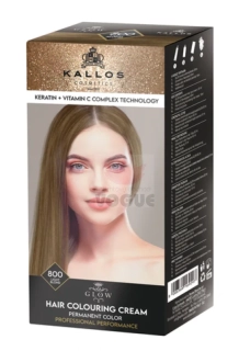 Kallos Glow farba na vlasy svetlá blond 800
