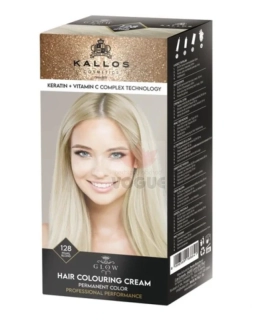 Kallos Glow farba na vlasy perlová blond 128