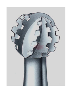 BUSCH Fréza gulička - priečny rez 11RS018