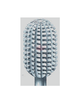 BUSCH valcová fréza oválna, Ø 4 MM 82RS040