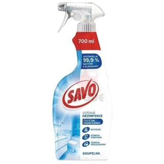 Sprej dezinfekcia & čistič na vodný kameň - kúpeľňa, 700 ml