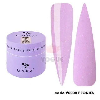 DNKa' stavebný gél č.0008 Peonies 15ml