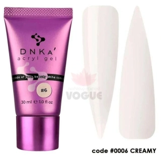DNKa' Acryl Gel 0006 Creamy 30ml 