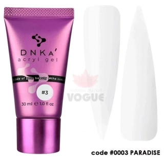 DNKa' Acryl Gel 0003 Paradise 30ml 