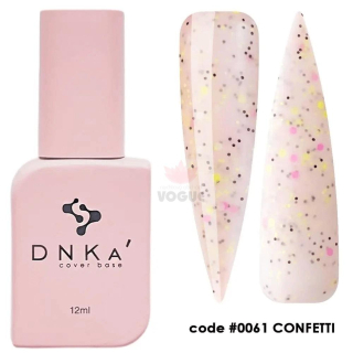 DNKa' Rubber Cover Base 0061 Confetti 12ml
