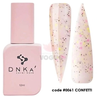 DNKa' Rubber Cover Base 0061 Confetti 12ml