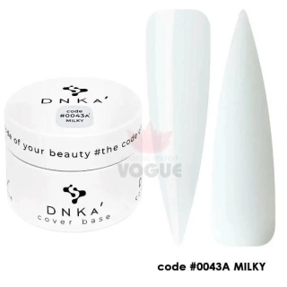DNKa' Rubber Cover Base 0043A' Milky 30ml