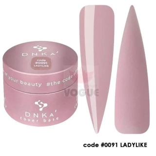 DNKa' Rubber Cover Base 0091 Ladylike 30ml