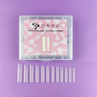 DNKa' Top Nail Forms Dlhé štvorcové 120 ks