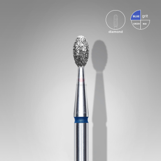 Staleks Diamantový brúsny nadstavec - “olive” blue - FA130B025/5