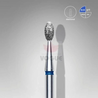 Staleks Diamantový brúsny nadstavec - “olive” blue - FA130B025/5