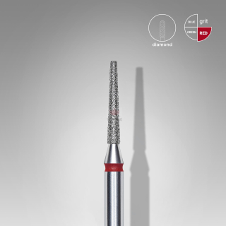 Staleks Diamantový brúsny nadstavec - “frustum” red - FA70R016/10