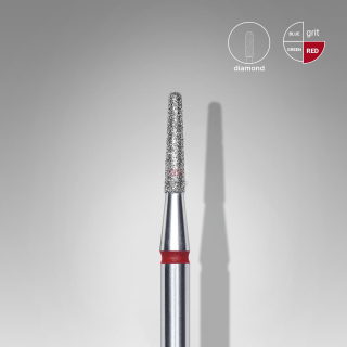 Staleks Diamantový brúsny nadstavec - “frustum” red - FA70R018/8