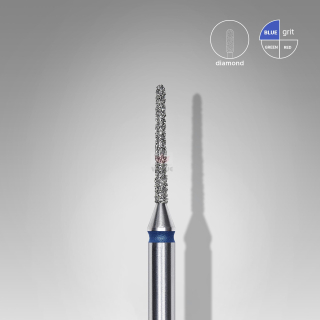 Staleks Diamantový brúsny nadstavec - “needle” blue - FA80B010/10