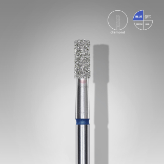 Staleks Diamantový brúsny nadstavec - “cylinder” blue - FA20B025/6