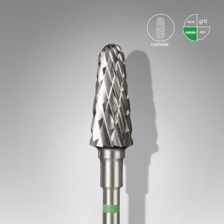 Staleks Karbidový brúsny nadstavec - “frustum” green - FT70G060/14
