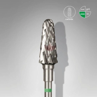 Staleks Karbidový brúsny nadstavec - “frustum” green - FT70G060/14
