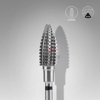 Staleks Karbidový brúsny nadstavec - “pine cone” black hard - FT110H060/14