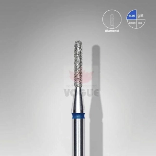 Staleks Diamantový brúsny nadstavec zaoblený - “cylinder” blue - FA30B014/8