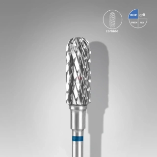Staleks Karbidový brúsny nadstavec zaoblený - “cylinder” blue - FT30B050/13