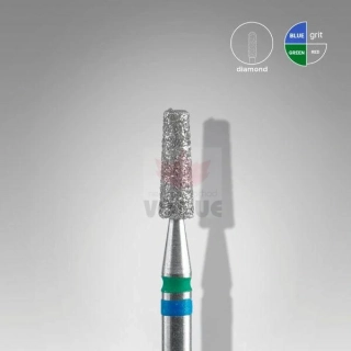 Staleks Diamantový brúsny nadstavec DUO - “frustum” blue-green - FA70BG025/8