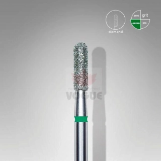 Staleks Diamantový brúsny nadstavec zaoblený - “cylinder” green - FA30G023/8
