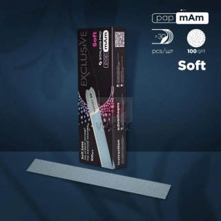 Staleks Exclusive Soft papmAm jednorázové pilníky 30ks DFCX-20-100