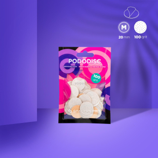 Staleks Pro Brúsne papiere Pododisc M PDF-20-100 biele