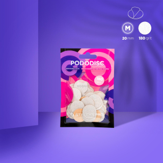 Staleks Pro Brúsne papiere Pododisc M PDF-20-180 biele