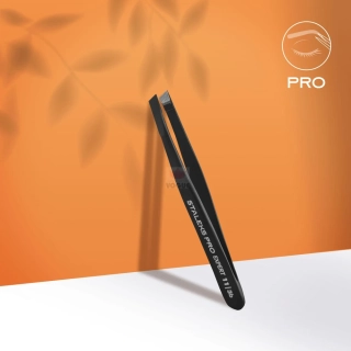 Staleks Expert pinzeta na obočie TE-11/3 čierna