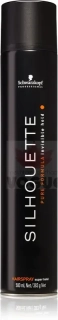Schwarzkopf Silhouette čierny lak na vlasy 500ml strong