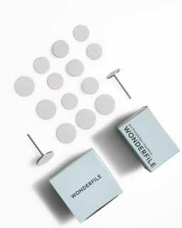 Wonderfile Soft files - Penové pilníky pre pedikérsky disk 25 mm 50ks