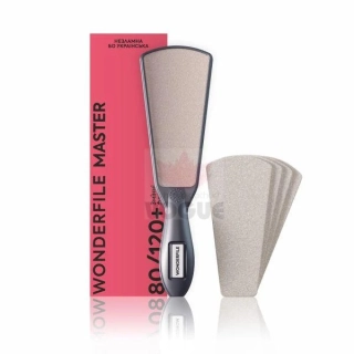 Wonderfile Master Pilník na päty 80/120 so 4 pilníkmi
