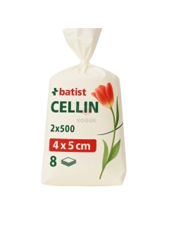 Batist Vata buničitá delená 4x5cm - 8 vrstvová (1000ks)