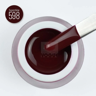 Moyra Supershine farebný gél 598 Red velvet 5g