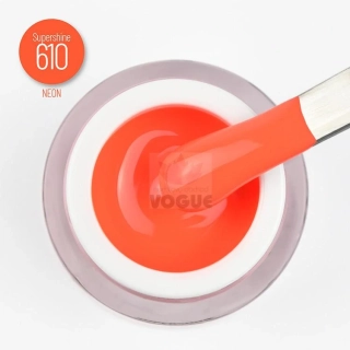 Moyra Supershine farebný gél 610 Vivid Orange Red 5g