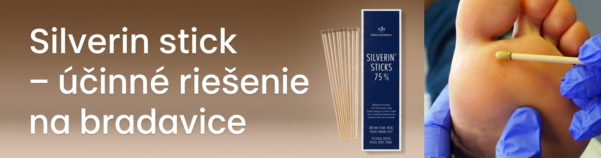 Silverin - palice na bradavice