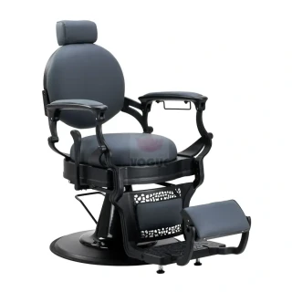 Barberské kreslo modré